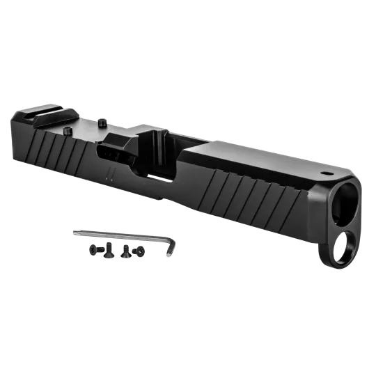 ZEV SLDZ195GDUTYRMRBLK Duty RMR Stripped Compatible w/Glock 19 Gen5 17-4 Stainless Steel